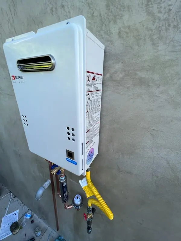 Tankless water heater installation for North Lebanon homes